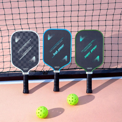 Vợt Tập Pickleball VENDY High Power T700 Carbon Fiber 16mm - Hàng Chính Hãng (1 Cái)