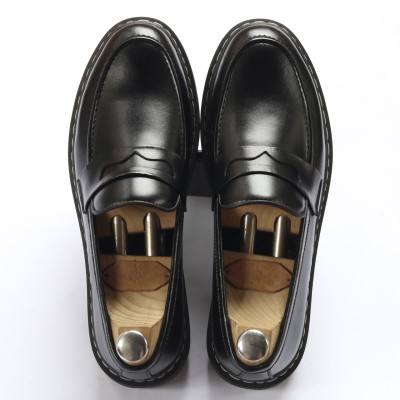 Giày Tây Nam Không Dây Da Mềm Đế Khâu Mã GC01