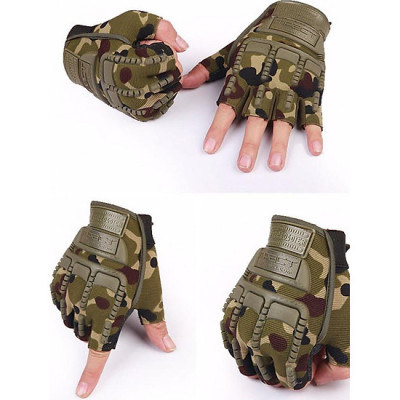 Găng Tay phươt, tập gym, thể thao quân đội đa năng Dành Cho Phượt Thủ (Hở Ngón) - Henrysa