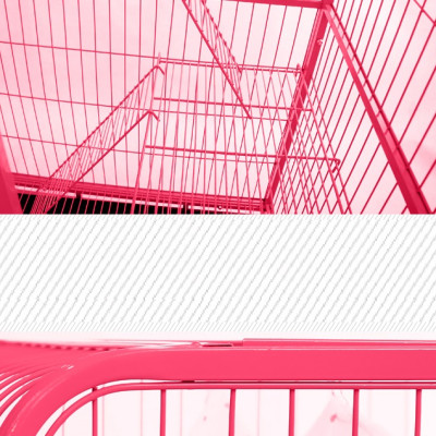 Biệt thự mèo -Nhà mèo dạng chuồng mèo  Nan ống Hanpet (Lồng mèo Không kèm phụ kiện)