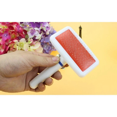 Bàn chải lông CHÓ MÈO có cán nhựa chắc chắn PaKaSa - Hàng chính hãng