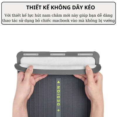 Túi Bảo Vệ Laptop, đệm Chống Sốc Laptop, túi chống sốc chống thấm nước chống va đập size 13.6 inch / 14.2 inch WIWU
