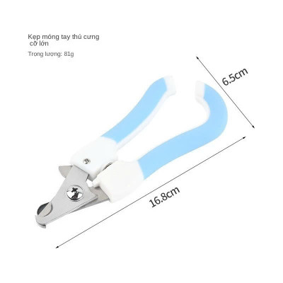 Kéo cắt móng có dũa móng cho chó mèo (màu giao ngẫu nhiên) Thú Cưng