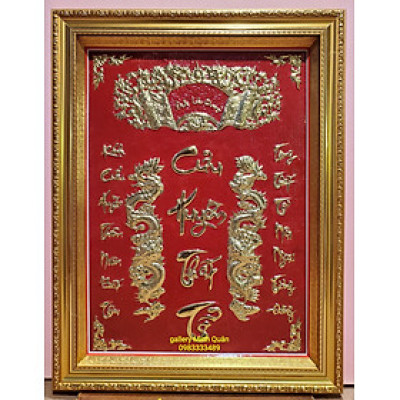 LIỄN THỜ GIA TIÊN - ĐỒNG VÀNG LIỀN TẤM NGUYÊN CHẤT - CỬU HUYỀN THẤT TỔ