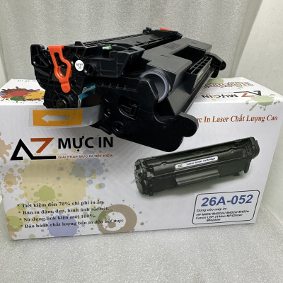 Hộp Mực AZ 26A 052 dùng cho máy in Hp M402D/ 402DN Canon 214DW, 212DW được 3100 trang - hàng chính hãng
