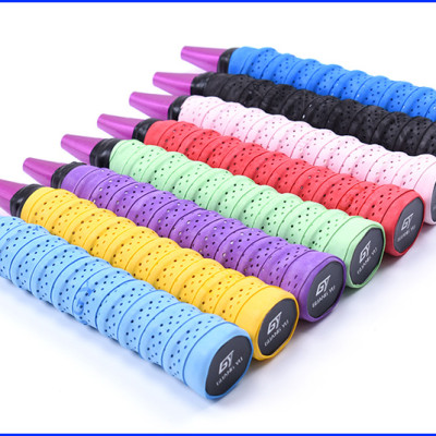Quấn cán vợt Tennis, Cầu lông có gân chống xoay vợt, thấm hút mồ hôi Minh House