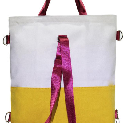 Túi Vải Tote Đeo Chéo Balo Mẫu Ghép Hàng Quảng Châu Cực Tốt