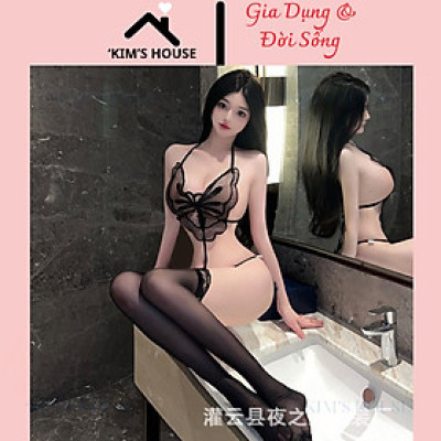 Set Đồ Ngủ Sexy Đẹp Quyến Rũ Và Gợi Cảm,Set Đồ Ngủ Gợi Cảm, Set Áo Liền Quần Co Dãn Sexy, Váy Ngủ Gợi Cảm C051