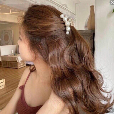 Set Cặp Tóc 5 Chi Tiết, Cặp Càng Cua,Dây Buộc Tóc