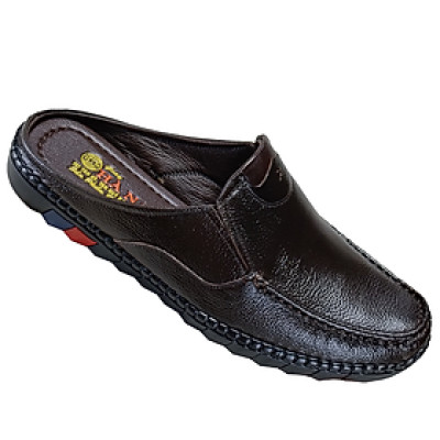 Giày Sục Nam HA NAM Da Bò Thật Cao Cấp GSB20172