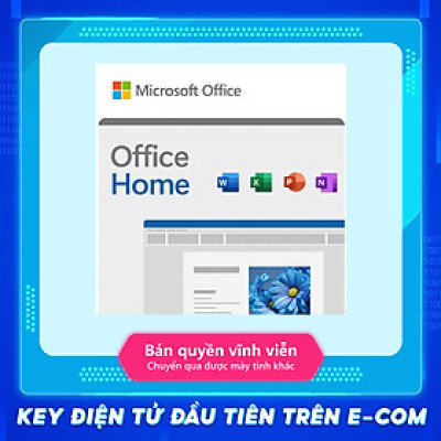 KEY ĐIỆN TỬ Phần mềm Office Home 2024 (EP2-06796) | Dùng vĩnh viễn | Dành cho 1 thiết bị | Word, Excel, PowerPoint