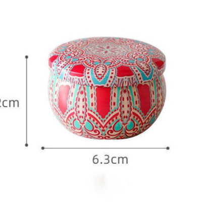 Combo 4 Lọ Sáp Nến Thơm Đốt Phòng/Nến Hoa Thơm Hoa Khô Thiên Nhiên - Chính Hãng MINIIN