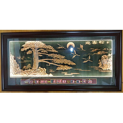 TÙNG NGHÊNH KHÁCH - LỊCH VẠN NIÊN GẮN ĐÈN LED ĐỔI MÀU 