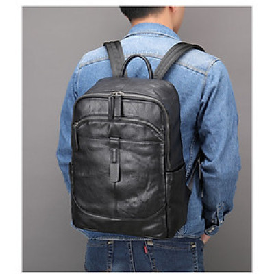 Balo nam da bò BHM9197 Ba lô laptop 14inch