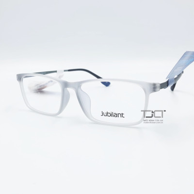 GỌNG KÍNH CẬN NAM NỮ, PHOM VUÔNG, CHÍNH HÃNG JUBILANT COMFORT013-GRAY