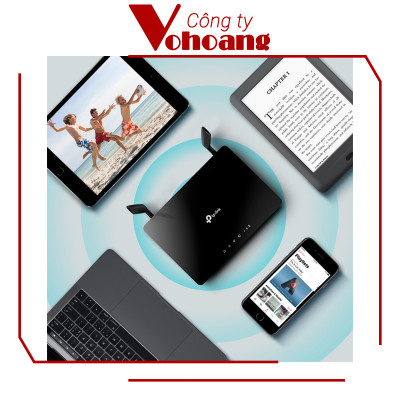 Bộ Phát Wifi TP-Link Archer MR400 Băng Tần Kép 4G LTE AC1200 - Hàng Chính Hãng