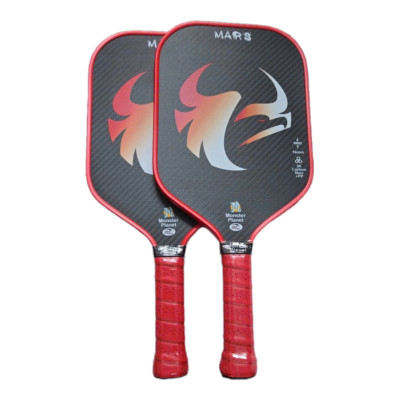 ￼Fee ship 1 Vợt Pickleball Mars Chuyên Nghiệp USAPA Approved. Raw Carbon 3k-  mặt vợt nhám, Carbon Đánh Bao Ngon Sport
