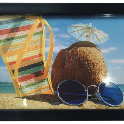 Combo 2 Khung Hình Treo Tường 3D Cao Cấp  Tặng bộ ảnh như hình mẫu, Đinh Treo Tranh  - Khung Hình Phạm Gia PGCTK6 (30 x 40 cm)