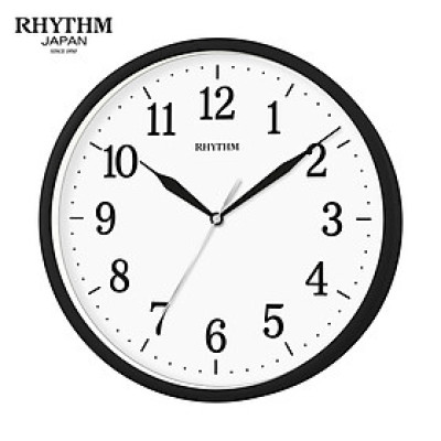 Đồng hồ Rhythm CMG622NR02- Kt 25.7 x 4.0cm, 520g, Vỏ nhựa. Dùng Pin.