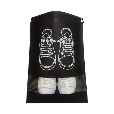 Túi Vải Đựng Giày Dép Dây Rút Chống Bẩn Du Lịch Size Lớn 44x32cm DANOMALL (Chọn Màu)