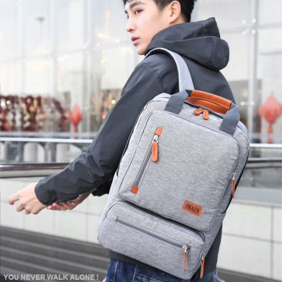 Balo Laptop Cao Cấp Có Nhiều Ngăn (BLTK182) Tặng Túi Đeo Chéo Tiện Dụng PRAZA - DC095