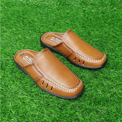 Giày sục nam da bò Trường Hải 3 Màu nâu, đen , vàng S125