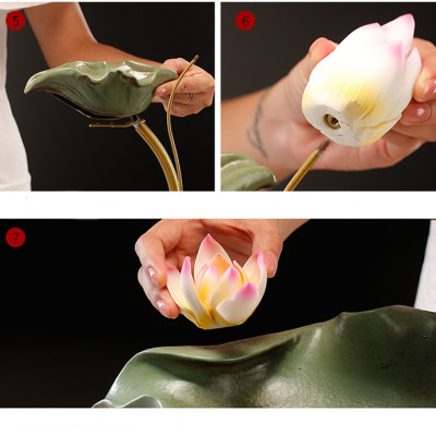 Thác Nước Phong Thủy Hoa Sen Hồ Điệp_ Hàng chính hãng