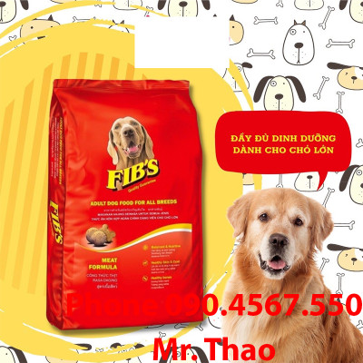 Thức ăn hạt khô cho chó lớn trưởng thành FIB