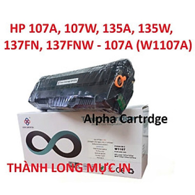 Hộp mực 107A Có Chíp cho HP MFP 135A 135w 137fn 137fw 137fnw - 107w - w1107a tương thích lắp vào là in, mới 100%-Hàng chính hãng Alpha Cartridge
