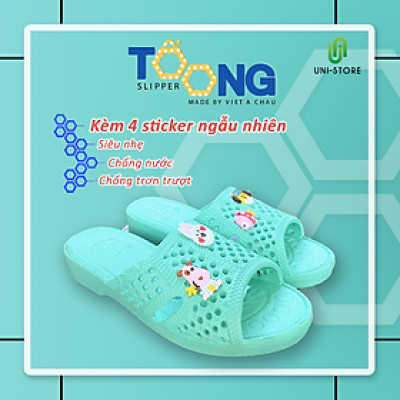 Dép tổ ong [Size 39-43] KÈM STICKER NGẪU NHIÊN vật liệu EVA cao cấp siêu bền, siêu nhẹ, chống trơn trượt