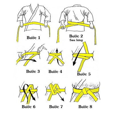 Bộ Đồ Võ phục Karate Nhiều Size Kèm Đai | Quần Áo Tập Võ, Trang Phục Võ Thuật | Đồng Phục Tập Võ Karate