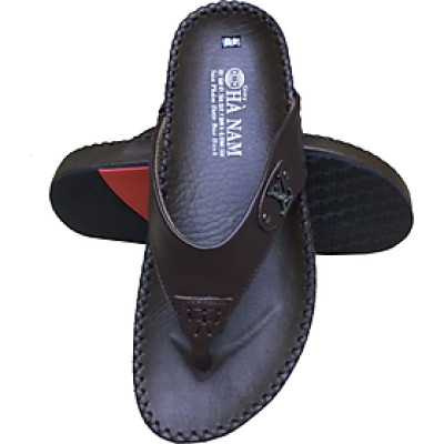 Dép Nam Xỏ Ngón HÀ NAM Da Bò Thật Cao Cấp DXN2021