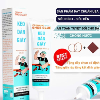 Keo Dán Giày Nhiệt Trong Suốt Siêu Dính Dùng Không Tổn Thương Da
