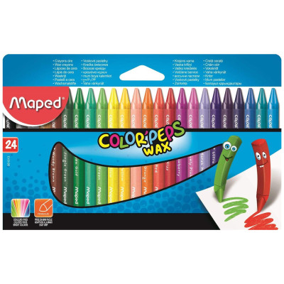 Hộp Chì Sáp 24 Màu - Maped AA861013