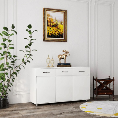 Bàn sảnh ra vào gỗ hiện đại SMLIFE Cheduba