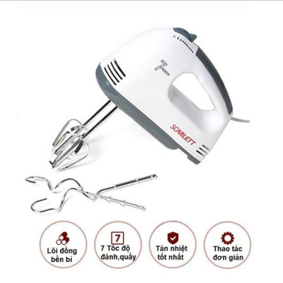 Máy đánh trứng 7 tốc độ scarlet