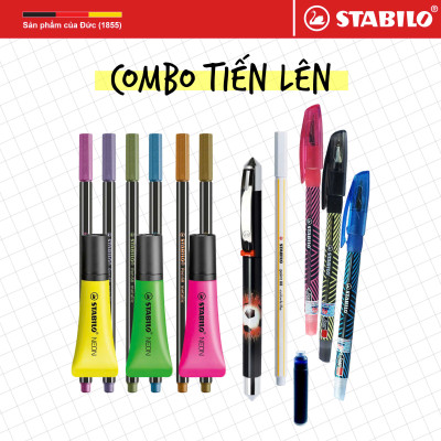 [GIÁ SỐC 399K] Combo TIẾN LÊN 16 món sản phẩm STABILO