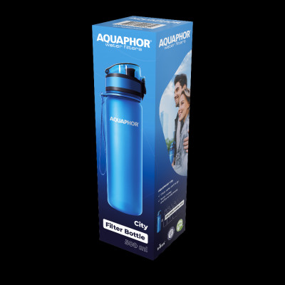 Bình Lọc Cầm Tay Bottle City Aquaphor Màu Xanh Dương