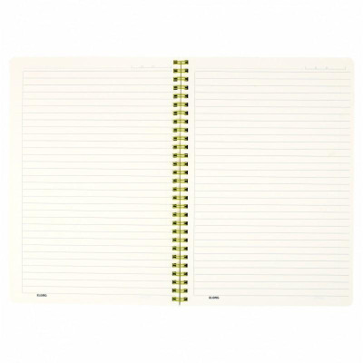 Vở kẻ ngang lò xo Lined - 200 trang; Ms 582