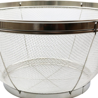 Bộ 03 chiếc rổ inox không gỉ Pearl Metal Lara Shine  (Ø15|Ø19|Ø25cm) - Hàng nội địa Nhật Bản |nhập khẩu chính hãng|