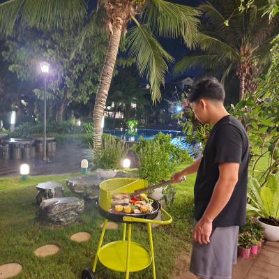 Bếp nướng than hoa, bếp nướng ngoài trời thương hiệu Landmann 11009