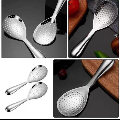 MUỖNG CƠM INOX SUS 304 CHỐNG DÍNH 2 MẶT MÃI ĐỈNH ( HÀNG DẦY XỊN - MSP-AL380 )