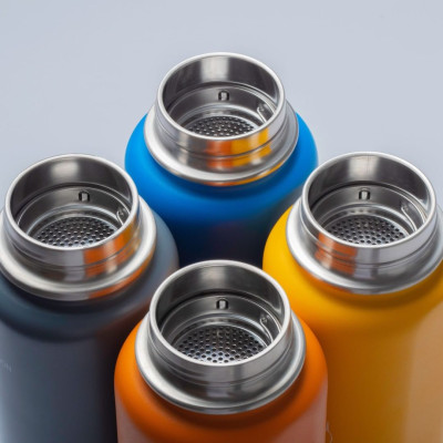 Bình giữ nhiệt LocknLock Riga Tumbler Vietnam Edition Xanh navy - Phú Quốc LHC4160NVY 897ml, Hàng chính hãng, có quai xách dễ dàng mang đi - JoyMall