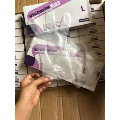 Hộp 100 Găng Tay Nilon Làm Bếp – Bao Tay TPE Kháng Khuẩn, Dùng 1 Lần Vệ Sinh - HÀNG CHÍNH HÃNG MINIIN