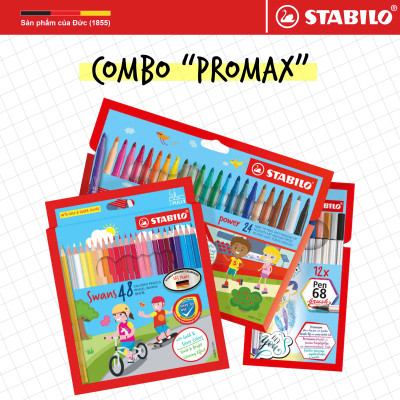 [GIÁ SỐC 499K] Combo PRO MAX món sản phẩm STABILO