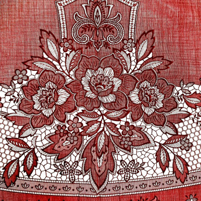 Khăn Trải Bàn - FY 116 đỏ (135 x 180 cm)