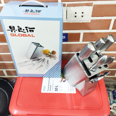 Bộ Dao Cao Cấp Nhật Bản 7 Món Global - Hàng Nhập Khẩu