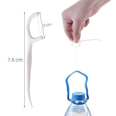 COMBO 2 Hộp 50 Tăm Chỉ Nha Khoa Tăm Nhựa Nha Khoa Tiện Dụng Làm Sạch Răng Set Tiệt Trùng (Hàng Cao Cấp) Cây Vệ Sinh Kẽ Răng Chân Nướu Chuyên Dụng Chiếc Xỉa Răng Chăm Sóc Răng Miệng