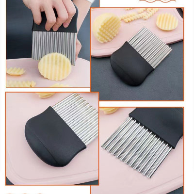 Dụng cụ cắt lát rau củ quả hình sóng cao cấp