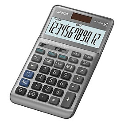 Máy Tính Casio JF-120FM  Cỡ Nhỏ Thông Dụng Cho Kế Toán,NVVP